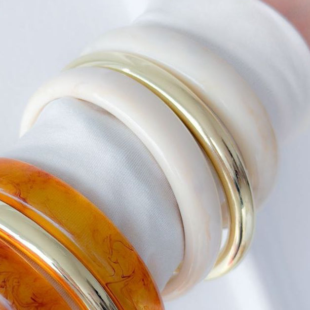 Set Tio Brazaletes Acrilico