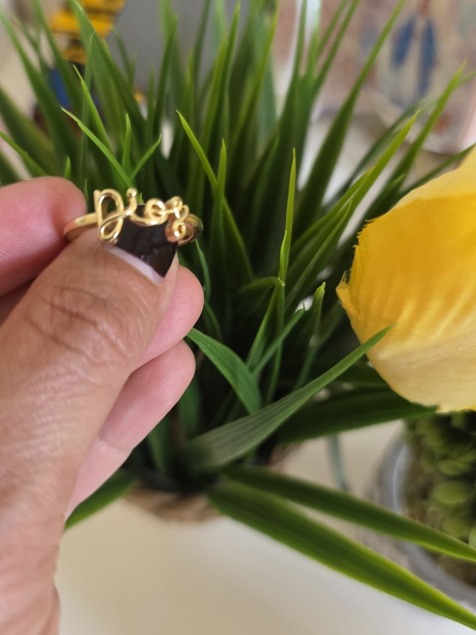 Bracelet and ring set