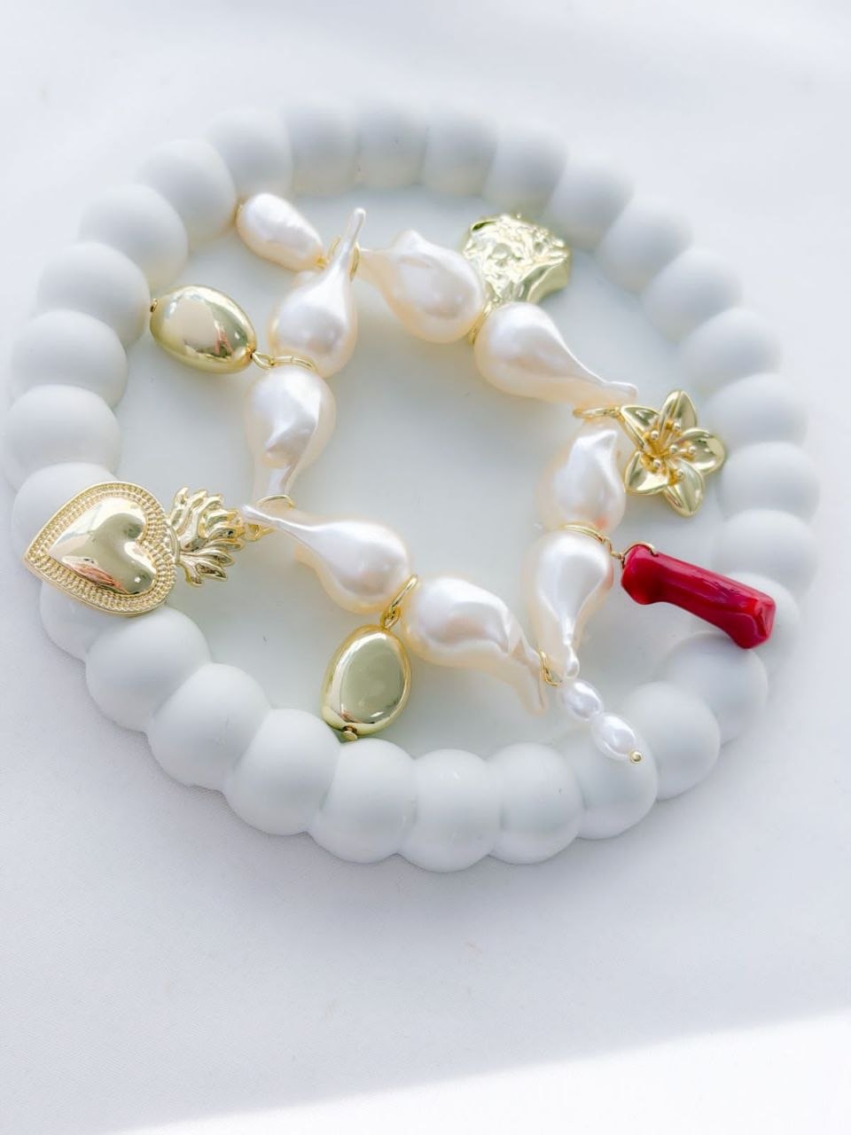 Pulseras Perlitas P