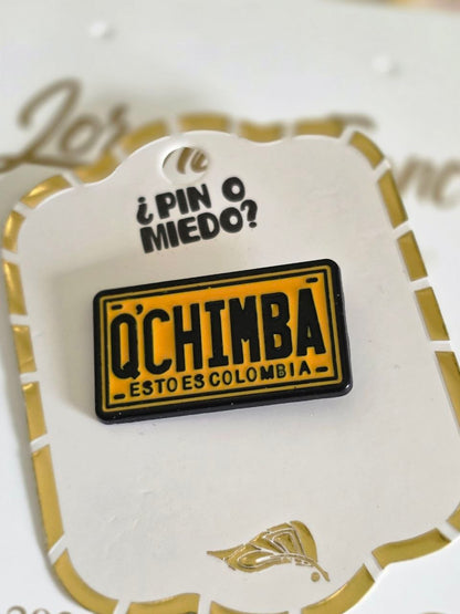 Prendedor Frases de mi Tierra