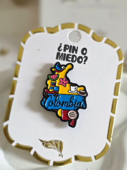 Prendedor Mi Colombia