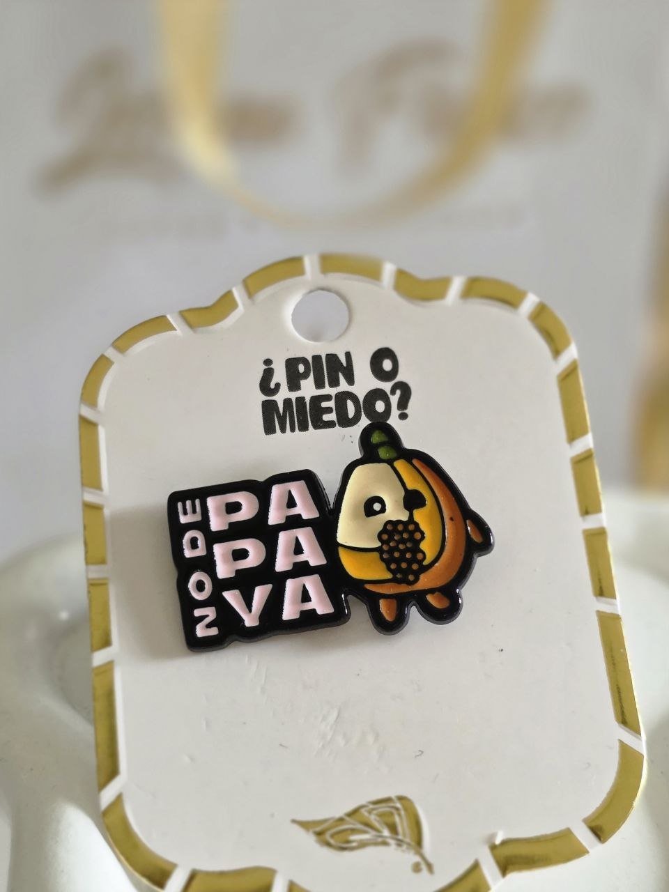 Prendedor Frases de mi Tierra